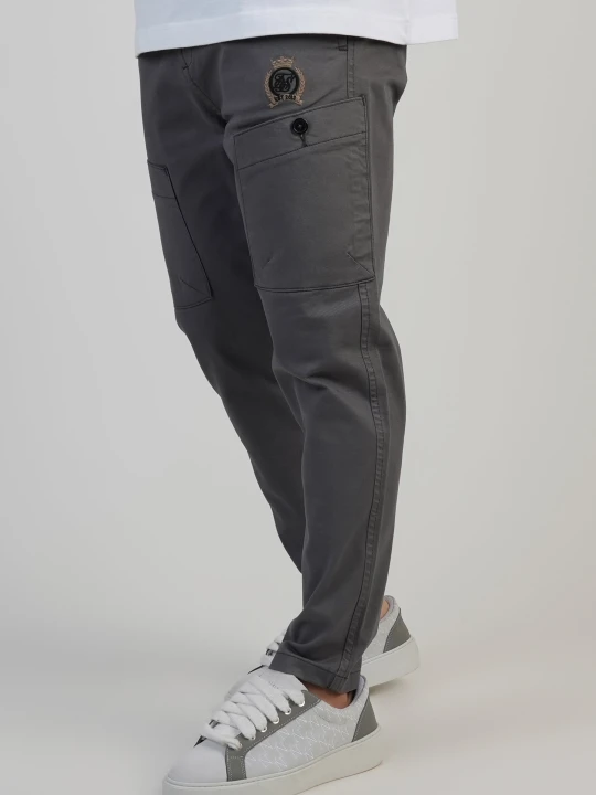 Zdjęcie produktu SikSilk Męskie Szary Smart Cargos