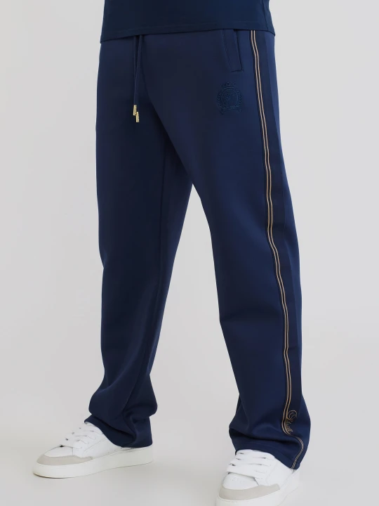 Zdjęcie produktu SikSilk Mens Navy Taped Track Pants