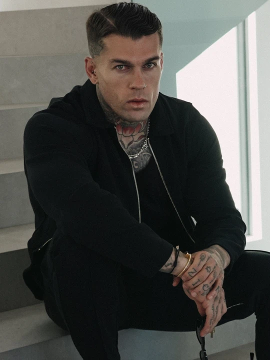 Zdjęcie produktu SikSilk Męski Czarny Smart Overshirt