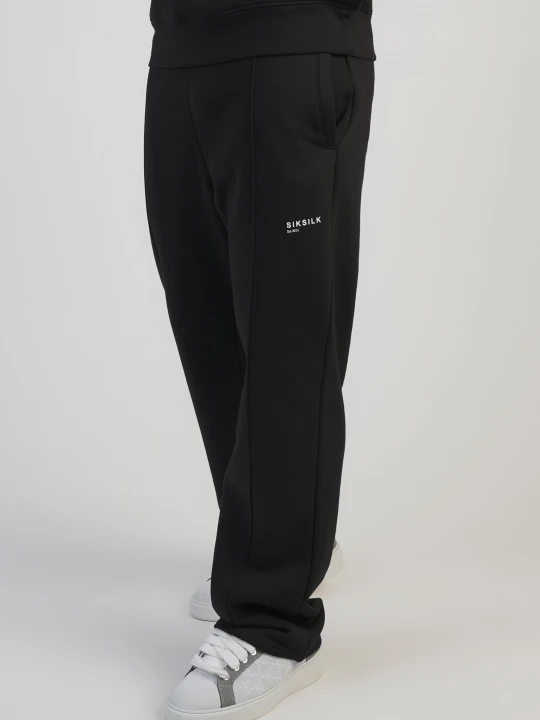 Zdjęcie produktu SikSilk Męskie Czarne Spodnie Treningowe
