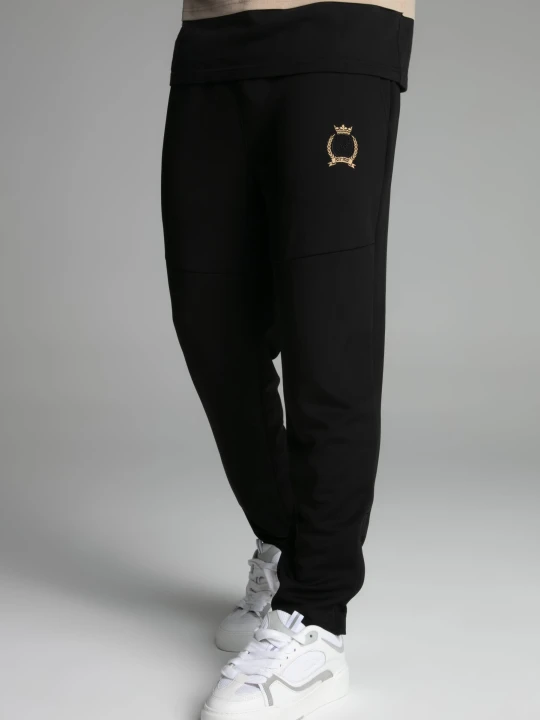 Zdjęcie produktu SikSilk Męskie Spodnie Czarne
