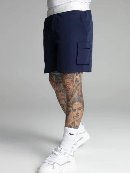 Zdjęcie produktu SikSilk Męskie Stroje Pływackie Granatowe