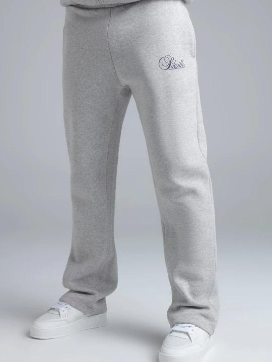Zdjęcie produktu SikSilk Męskie Szary Marl Essentials Spodnie Treningowe