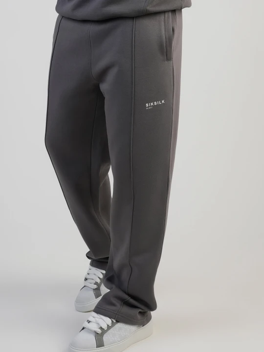 Zdjęcie produktu SikSilk Męskie Szary Spodnie Treningowe