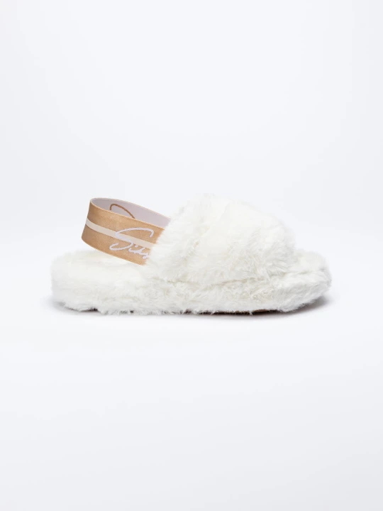 Zdjęcie produktu Siksilk Women's White Puszysty Slippper