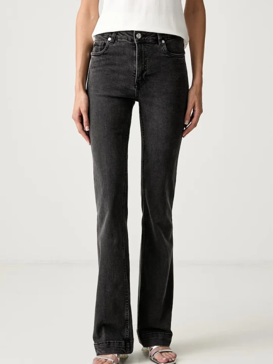 Zdjęcie produktu Silvian Heach jeansy flare damskie KODDU szary