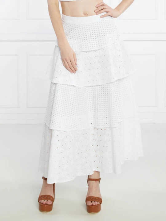 Zdjęcie produktu Silvian Heach Spódnica LONG SKIRT ZAKOL biały