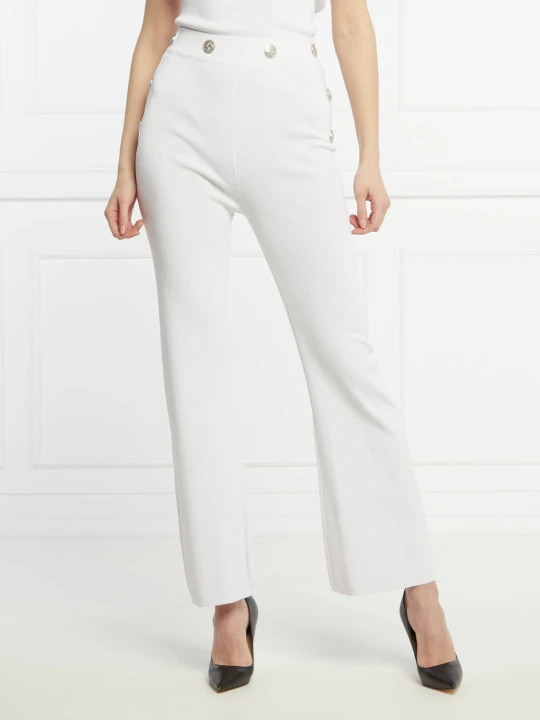 Zdjęcie produktu Silvian Heach Spodnie FEAROW | flare fit | high waist biały