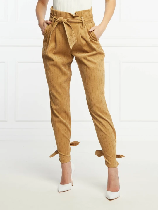 Zdjęcie produktu Silvian Heach Spodnie LINDOM | carrot fit | high waist camel