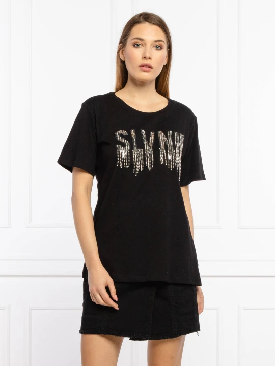 Zdjęcie produktu Silvian Heach T-shirt | Regular Fit czarny