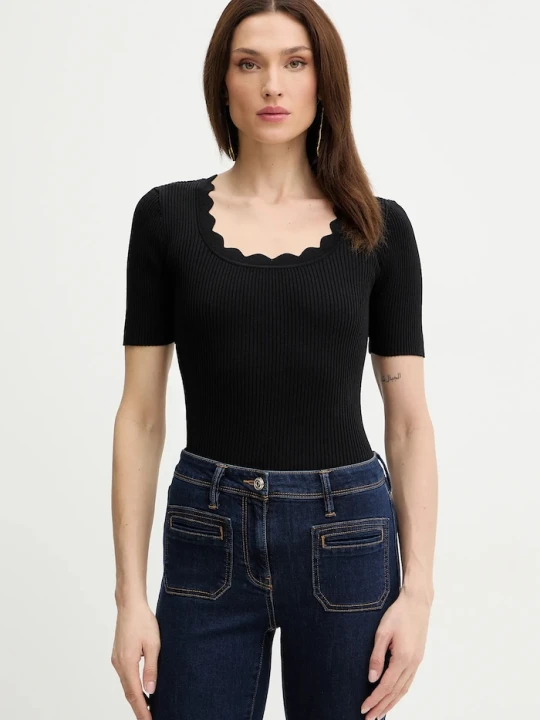 Zdjęcie produktu Silvian Heach t-shirt ULDRIK czarny