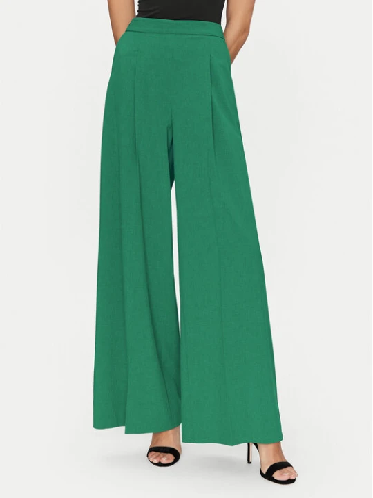 Zdjęcie produktu Simona Corsellini Spodnie palazzo P25CPPA01001 Zielony Wide Leg