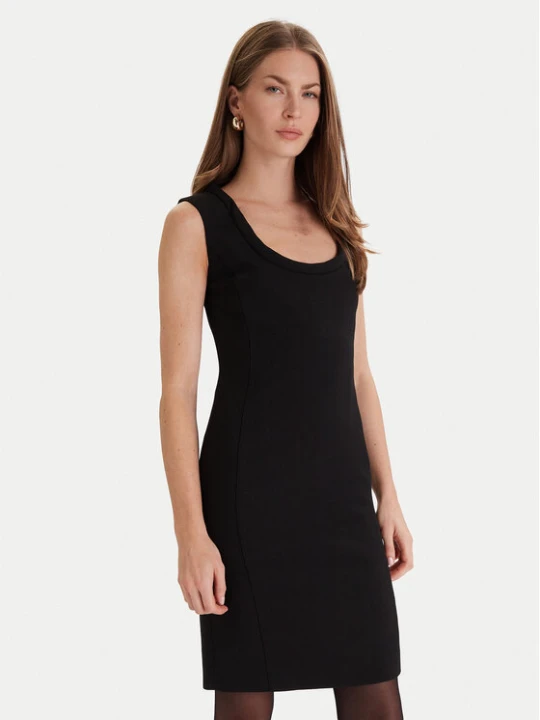 Zdjęcie produktu Simona Corsellini Sukienka koktajlowa A25CPAB01201 Czarny Slim Fit