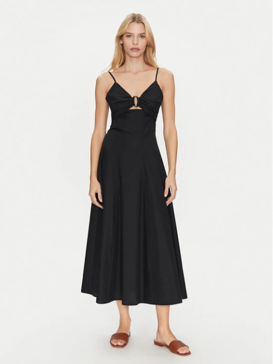 Zdjęcie produktu Simona Corsellini Sukienka koktajlowa P25CPAB01101 Czarny Slim Fit