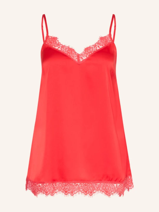 Zdjęcie produktu Simone Pérèle Góra Od Piżamy Satin Secrets Z Satyny pink CZERWONY