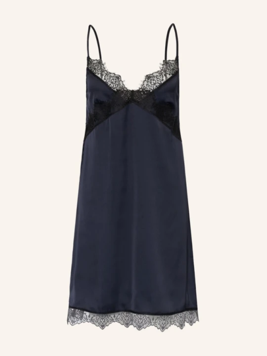 Zdjęcie produktu Simone Pérèle Negliż Satin Secrets Z Satyny blau GRANATOWY