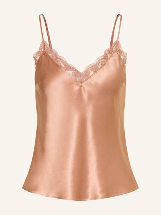 Zdjęcie produktu Simone Pérèle Top Od Piżamy Love Me Z Jedwabiu rosa BLADORÓŻOWY
