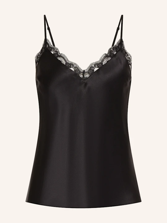 Zdjęcie produktu Simone Pérèle Top Od Piżamy Love Me Z Jedwabiu schwarz CZARNY
