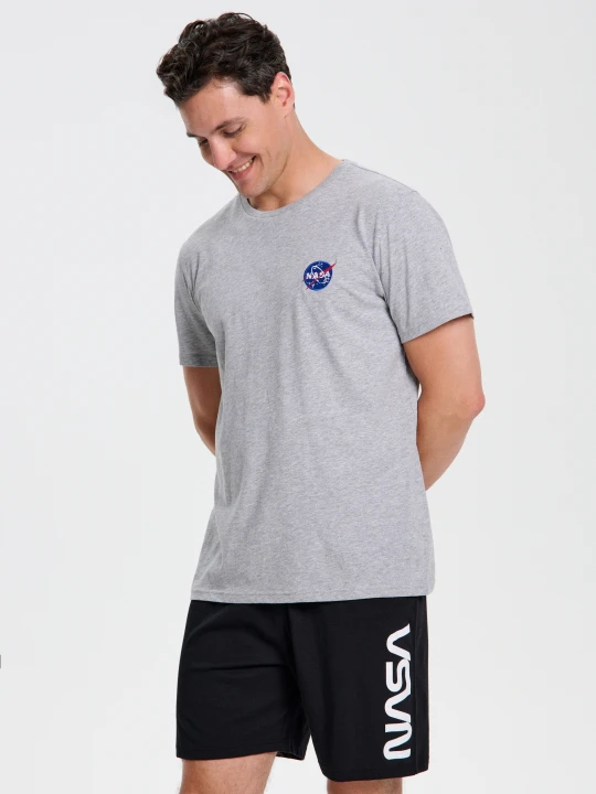 Zdjęcie produktu Sinsay - Bawełniana piżama dwuczęściowa NASA - wielobarwny