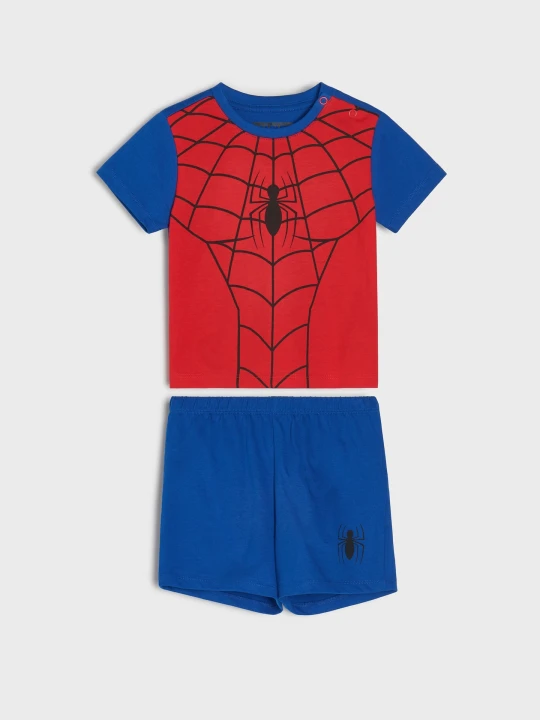 Zdjęcie produktu Sinsay - Bawełniana piżama dwuczęściowa Spider-Man - czerwony
