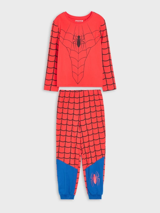 Zdjęcie produktu Sinsay - Bawełniana piżama dwuczęściowa Spider-Man - czerwony