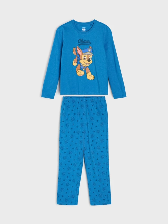 Zdjęcie produktu Sinsay - Bawełniana piżama dwuczęściowa z nadrukiem PAW Patrol - niebieski