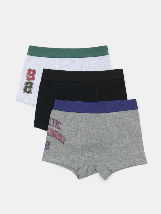 Zdjęcie produktu Sinsay - Bawełniane bokserki 3 pack - wielobarwny