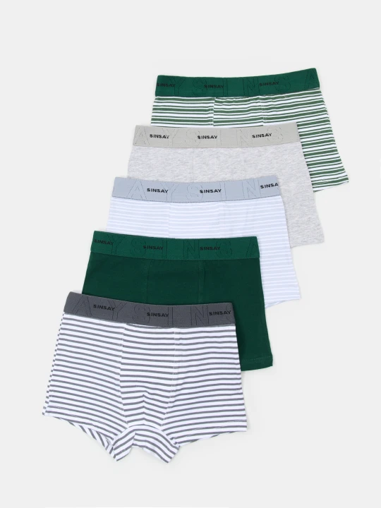 Zdjęcie produktu Sinsay - Bawełniane bokserki 5 pack - wielobarwny