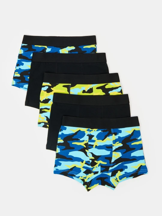 Zdjęcie produktu Sinsay - Bawełniane bokserki 5 pack - wielobarwny