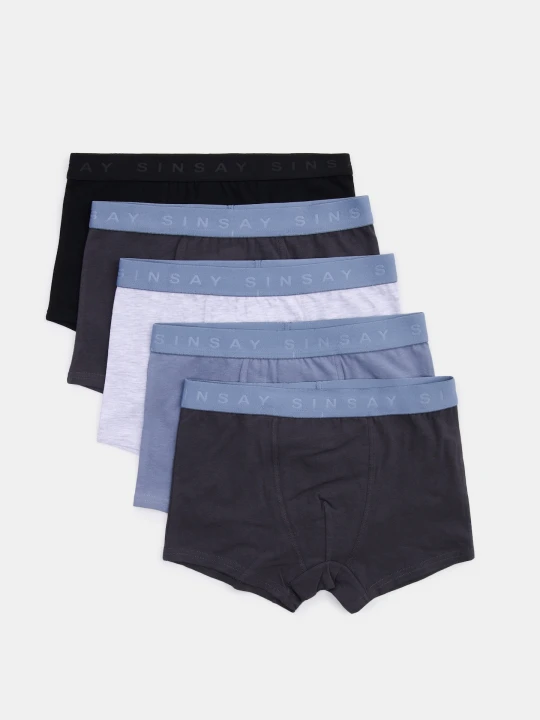 Zdjęcie produktu Sinsay - Bawełniane bokserki 5 pack - wielobarwny