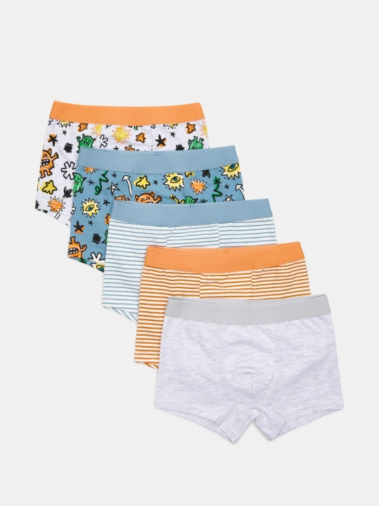 Zdjęcie produktu Sinsay - Bawełniane bokserki 5 pack - wielobarwny