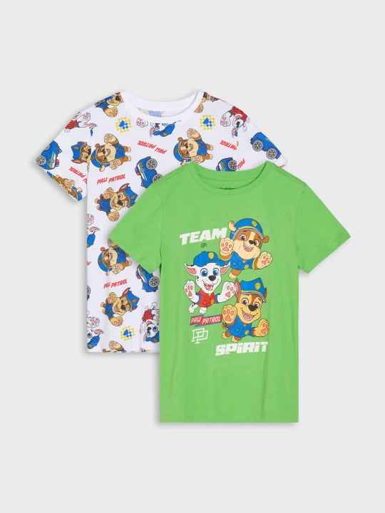 Zdjęcie produktu Sinsay - Bawełniane koszulki 2 pack PAW Patrol - wielobarwny