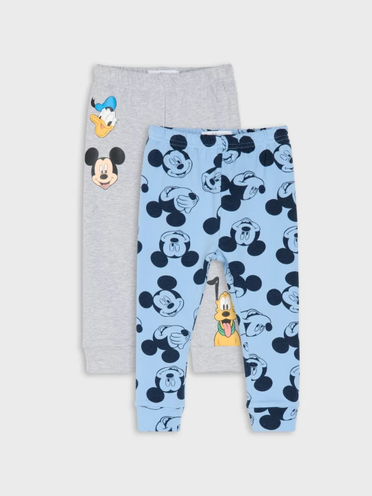 Zdjęcie produktu Sinsay - Bawełniane legginsy 2 pack Disney - szary