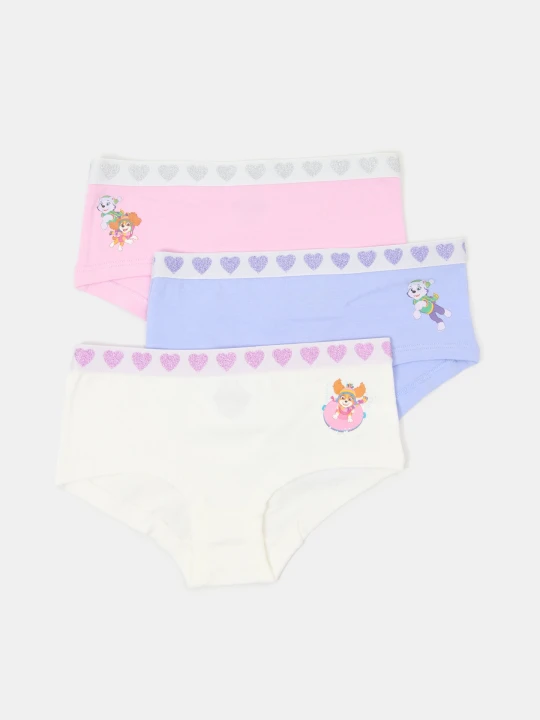 Zdjęcie produktu Sinsay - Bawełniane majtki hipster 3 pack Paw Patrol - fioletowy