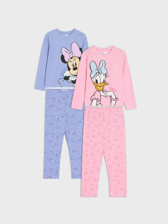 Zdjęcie produktu Sinsay - Bawełniane piżamy dwuczęściowe 2 pack Disney - wielobarwny