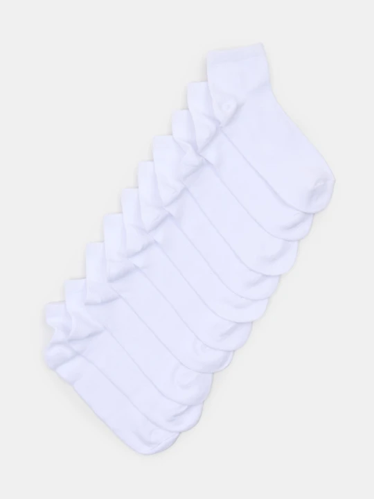 Zdjęcie produktu Sinsay - Bawełniane skarpetki 10 pack - wielobarwny