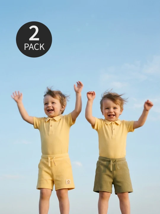 Zdjęcie produktu Sinsay - Bawełniane szorty 2 pack - Inny