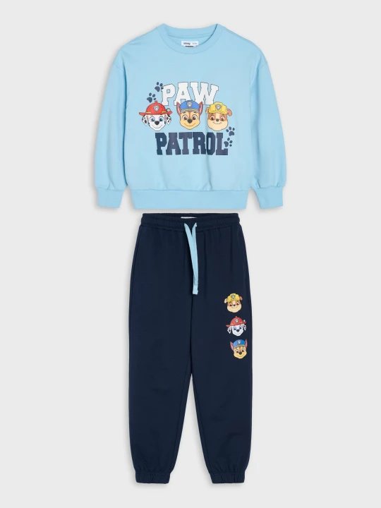Zdjęcie produktu Sinsay - Bawełniany komplet dresowy z nadrukiem PAW Patrol - niebieski