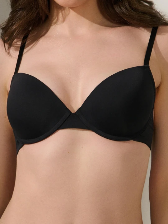 Zdjęcie produktu Sinsay - Biustonosz push-up - czarny
