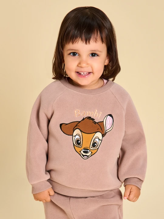Zdjęcie produktu Sinsay - Bluza Bambi - brązowy