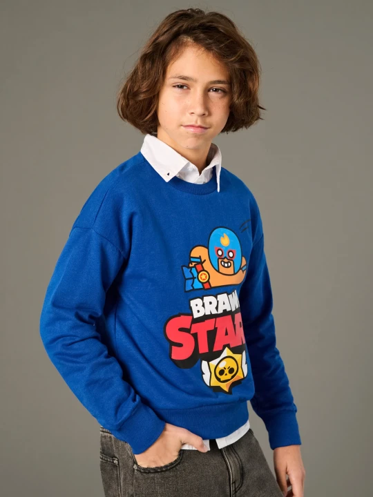Zdjęcie produktu Sinsay - Bluza Brawl Stars - beżowy