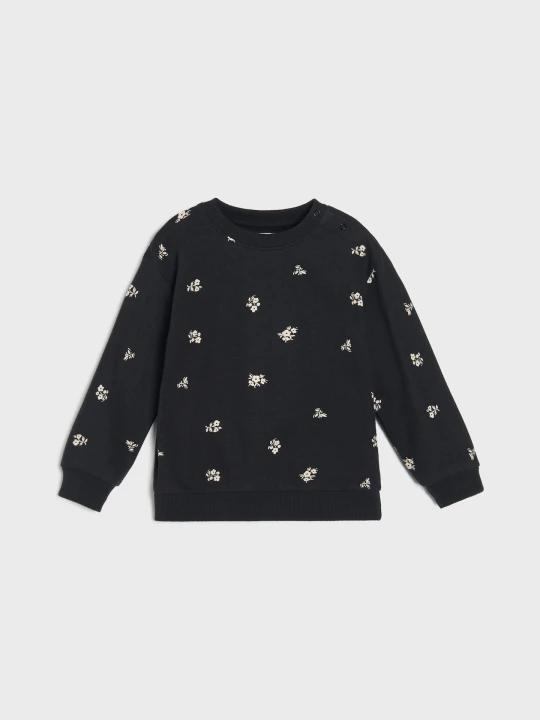 Zdjęcie produktu Sinsay - Bluza crewneck - czarny