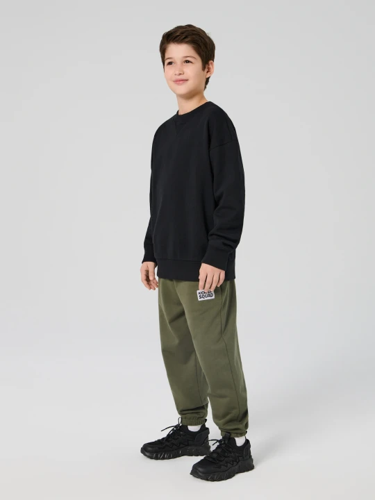 Zdjęcie produktu Sinsay - Bluza crewneck - czarny