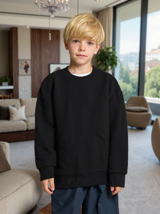 Zdjęcie produktu Sinsay - Bluza crewneck - czarny