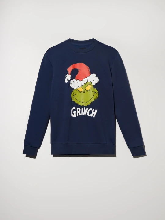 Zdjęcie produktu Sinsay - Bluza Grinch - granatowy