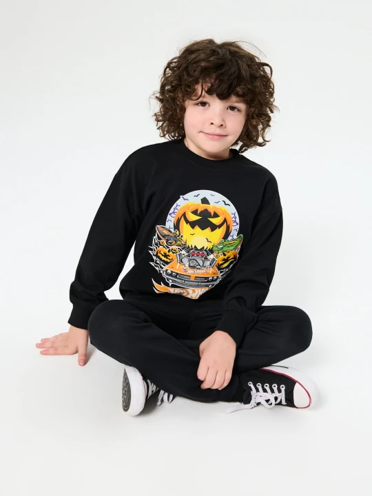 Zdjęcie produktu Sinsay - Bluza Hot Wheels - czarny