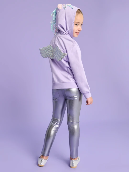 Zdjęcie produktu Sinsay - Bluza jednorożec - fioletowy