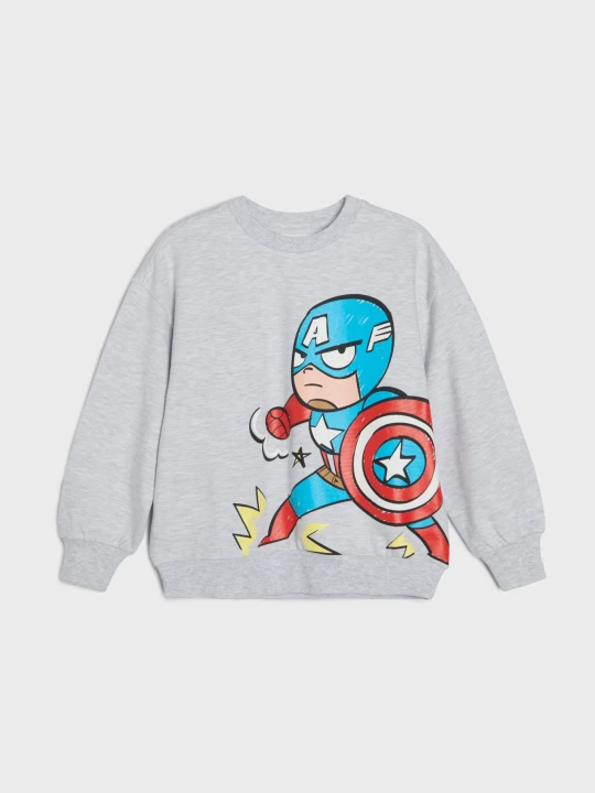 Zdjęcie produktu Sinsay - Bluza Marvel - szary