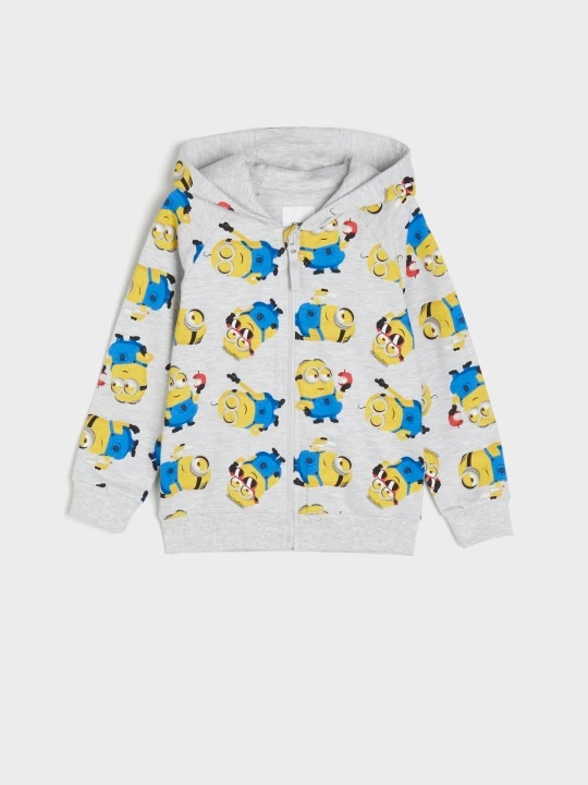 Zdjęcie produktu Sinsay - Bluza Minionki - szary