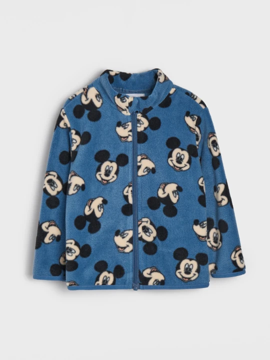 Zdjęcie produktu Sinsay - Bluza polarowa Mickey Mouse - niebieski